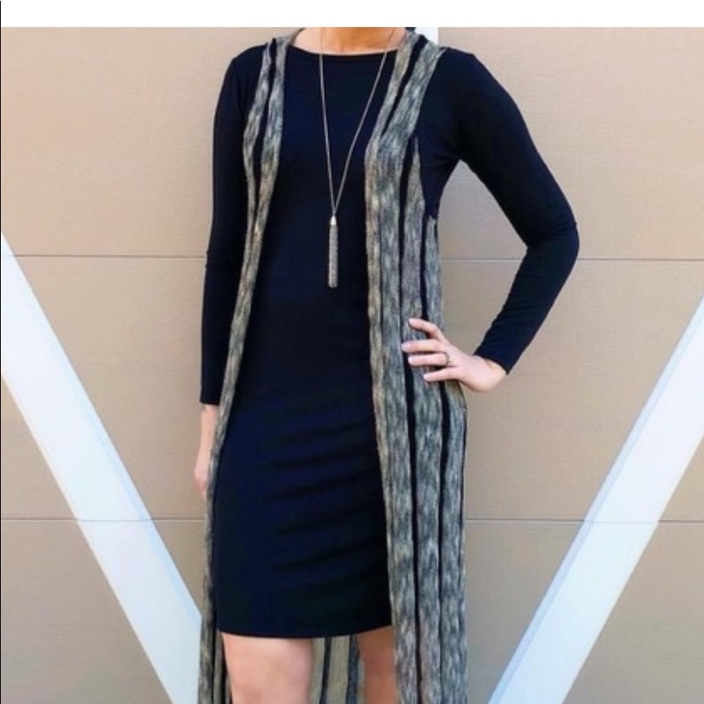 Lularoe Debbie black 3XL NWOT